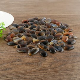 Natural Montana Moss Agate Gemstones Wholesale Cabochons Lot, Jewelry Making Loose Gemstone, Polished Gems, DIY, Wire Wrapping, Healing Crystals, Bulk Deal, 50 Carat Lot (Montana Moss Agate)