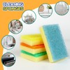 LAUNDRYLUX Scrub Sponge, Dual-Sided Temperature-Responsive Scrubber - Non-Scratch - Multipurpose