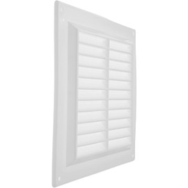 Repa Market 6 x 6 Inch (Outer Size) White Plastic Return Air Vent Cover for Wall and Ceiling/Rectangular Return Air Grille/HVAC Vent Cover/AC Exhaust & Intake Soffit ceiling register