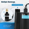 KITLUCK Sump Pump, 1/2HP 2000GPH Submersible Water Pump Electric, Thermoplastic