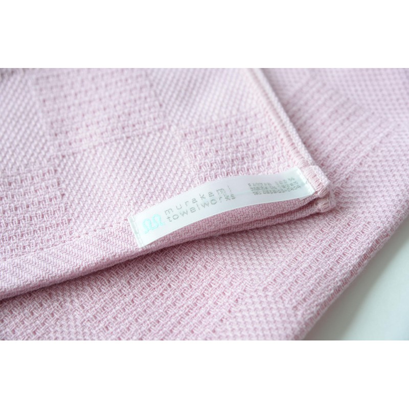 Imabari Towel pt collection CHECK Pattern Tissue Weave Face Towel