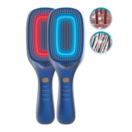 Cecotec HairCare Revitalize Blue Scalp Repair Brush. Modes: Massage, Oil Control, Revitalize, Vibration, Negative Ions, EMS Microcurrents, LED Light, LLLT Laser