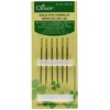 Clover Gold Eye Chenille Needles, No.20, Size 20 6/Pkg