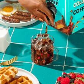 AriZona Cold Brew Coffee, Iced Coffee on Tap and Ready to Drink, Colombian Arabica Brew, 1 Gallon per Container - 128 Fl Oz Box