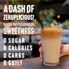 Zerup Zero Sugar Vanilla Syrup, Sugar-Free Coffee Syrup, Zero Calories