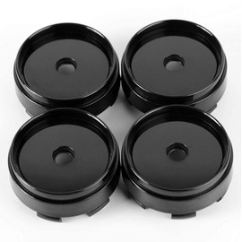 Rhinotuning DIY Wheel Center Cap, Set of 4 (Black, Outer Diameter 66.5mm / Inner Diameter 63mm)