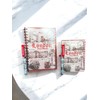 London Souvenir Spiral Notebook Set with Pen, Famous Landmarks Design,