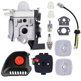 Carburionix SRM 225 Carburetor for Echo SRM225 GT225 GT225i PE225 PAS225 SHC225 PPF225 SRM225i SRM225SB SRM225U GT225L GT225SF PPF235ES PPT235ES SHC225S Trimmer Weedeater Parts with Air Filter Kit