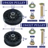 FULAIGE 2 Pack 532194326 Idler Pulley with 532194327 Idler Pulley