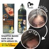 Hair Colour Shampoo Natural Black 2.0, 100% Grey Coverage, 400