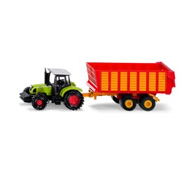 John Deere with Silage Trailer