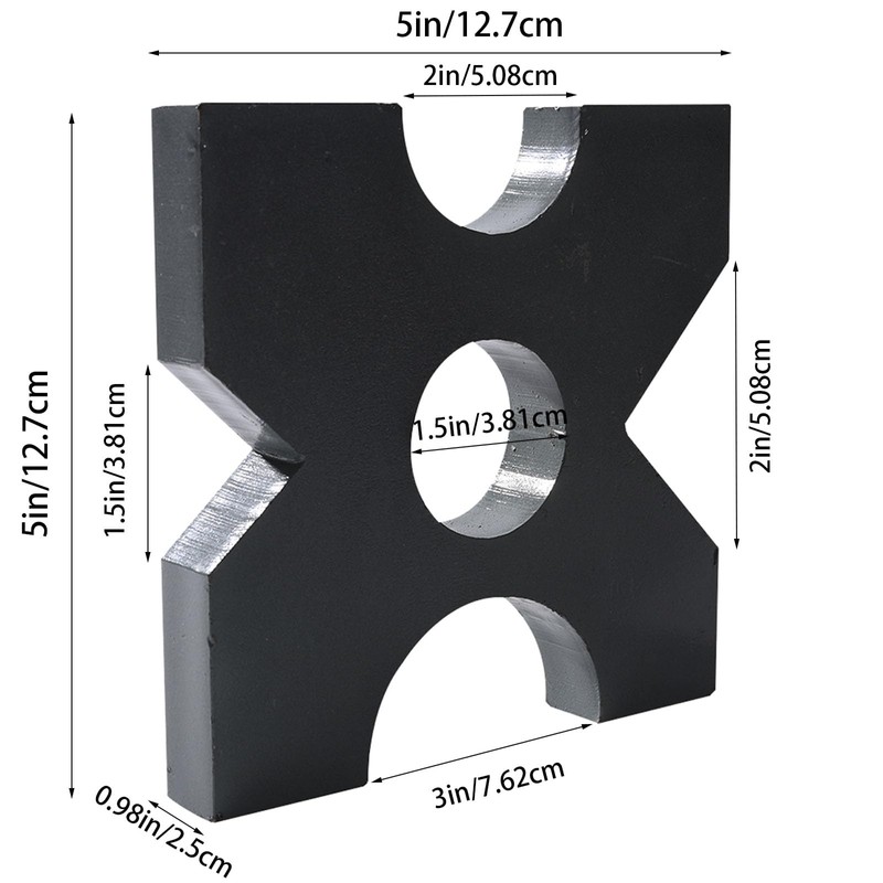 2 Pack Arbor Press Plate, 20 Ton and 32 Ton