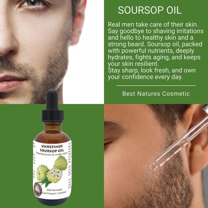 Virgin Soursop Oil (Anona Muricata, Graviola, Guanabana) – 100% Pure,