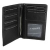 RabamtaGO® Large Men's Leather Wallet ID Wallet Credit Card Holder