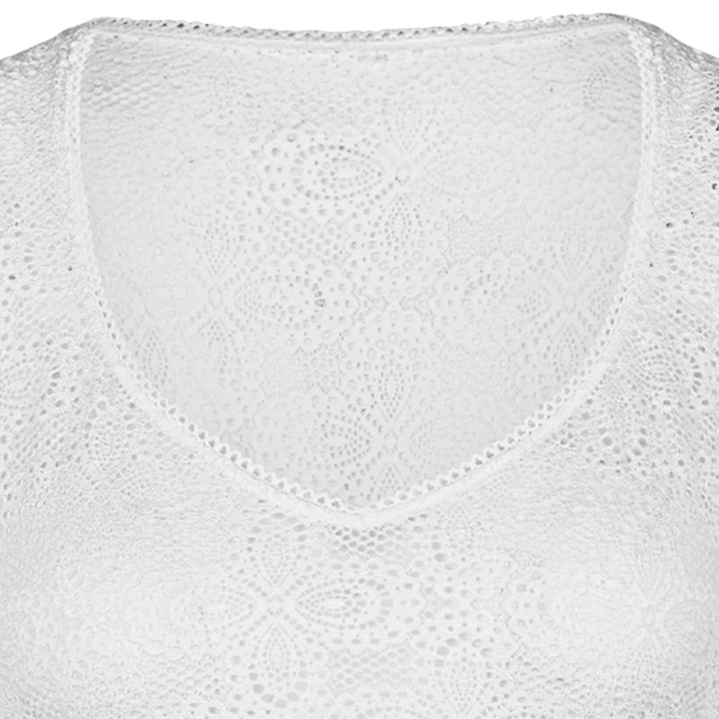 Nina von C. Laila 48468360 Lace Dirndl Blouse with Wing