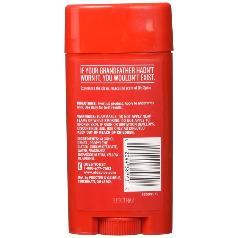 Old Spice Classic Deodorant Stick, Original 3.25 oz (Pack of
