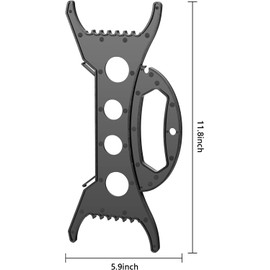 4 PCS All Purpose Light Storage Holder-11.8Inch Christmas Light Cord Wind Up Storage Organizer-Holiday Light Storage for Tree Lights Extension Cord Garland（NO Light String）