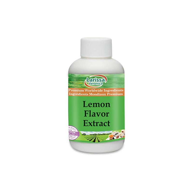 Lemon Flavor Extract (8 oz, ZIN: 527435)