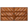 Teak Wood Bath Mat for Bathroom - Anti Slip Square