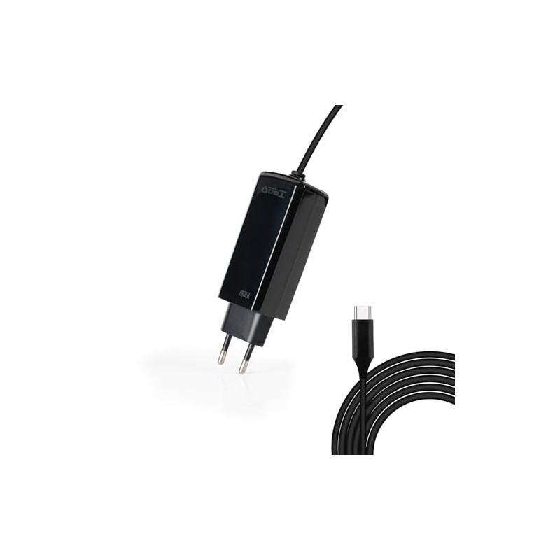 TOOQ TQLC-USBCGAN100PD-C Laptop Charger GAN USB-C PD 100W Black