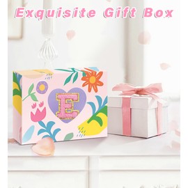 Janhavi Fanny Pack Monogram, Birthday Gifts for 6 7 8 9 10 11 12 13 Year Old Girls,Fanny Pack Belt Bag Crossbody Bags for Women Girls Kids,Fashion Waist Packs,Belt Bag for Women- Lavender E