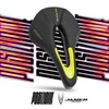 Piago Asiento Gel Deportivo Bicicleta MTB Ruta Prostático Ligero (Amarillo)