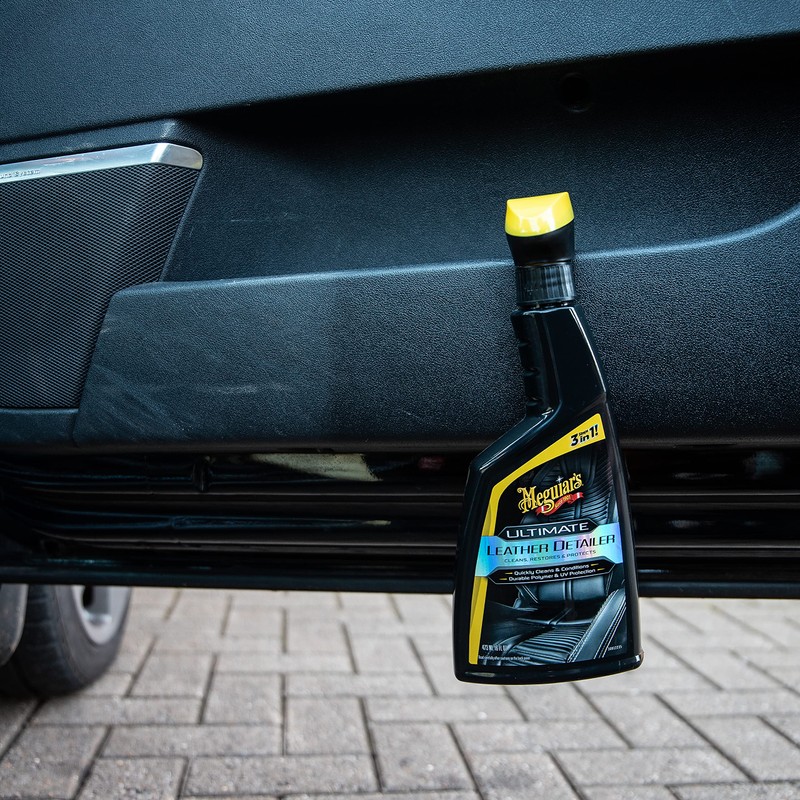 Meguiar's G201316EU Ultimate Leather Detailer 473 ml cleans, restores &