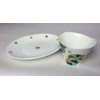 maruzen 岩田 九谷焼 Small Shop Cup & Saucers Flower rhyme
