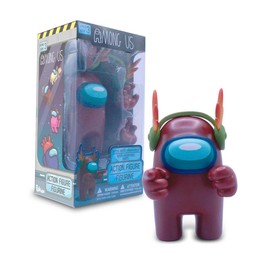 Just Toys LLC Among Us Action Figures Series 3 (granate con sombrero de béisbol)