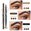 Eyebrow Pencil, Waterproof, 2-in-1 Dual-Ended Microblading Eyebrow Pencil, Microblading Eyebrow