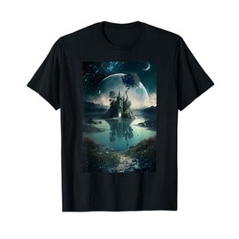 Unique Enchanting Fantasy Dreamscape Ethereal Original Art T-Shirt
