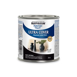 Rust-Oleum Multi-Purpose Paint in Flat Black, 236 mL