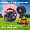 GLOXTED 539110311 & 539110411 Drive Idler Pulley and Belt Kit