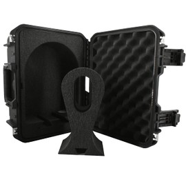 Dekoni Audio Headphone Hero Hard Carrying Travel Case with Handle, Headphone Stand Insert