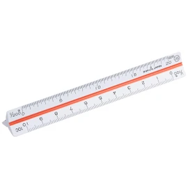 内田洋行 ウチダ 三角スケール ポケット 10cm 1-882-0005