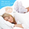 Paxcoo 6 pares de guantes de algodón blancos XL para