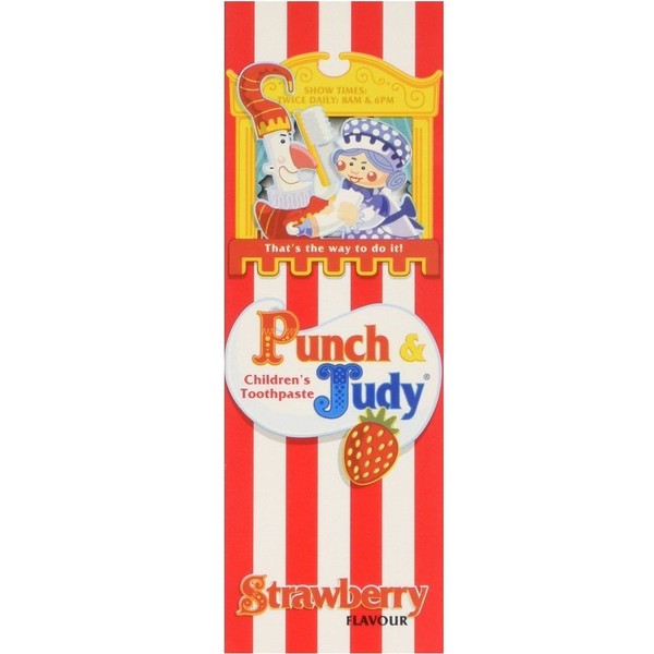 Punch and Judy Toothpaste Childrens Strawberry 50ml