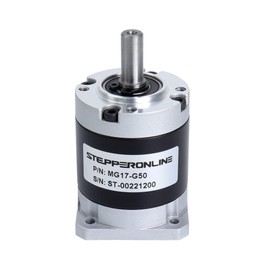 STEPPERONLINE Planetary Gearbox Gear Ratio 50:1 Backlash 50 arc-min for 9.5mm Short Shaft Length Nema 17 Stepper Motor