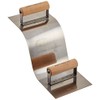 Kraft Tool CF512 Stainless Steel Curb and Gutter Tool-3-Inch Radius