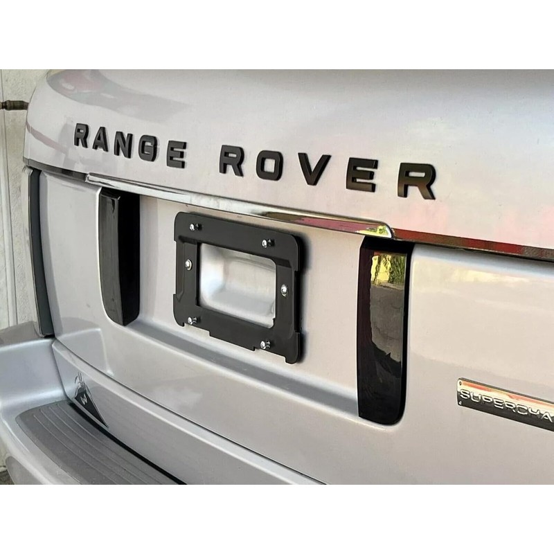 Rear License Plate Mount Frame Tag Bracket for Land Rover