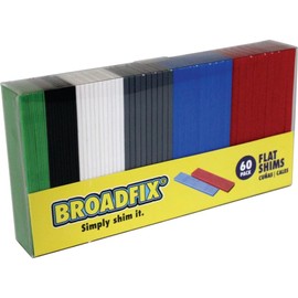 Broadfix Shim Flat Plastic 60PK