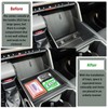 RUNROAD Lower Center Console Organizer Compatible with Toyota Tundra 2022