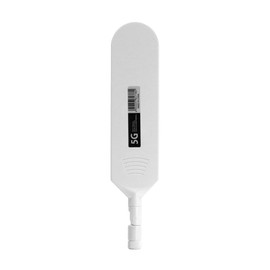 Vecys 4G LTE Antenna RP SMA Male Plug 15dBi 4G/5G High Gain Omnidirectional Glue Stick Antenna 600-6000 MHz (White, 1 PCS)
