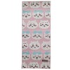 Marushin 0775018000 Face Towel, Chiwa, Line-up, Characters 100% Cotton, Antibacterial,
