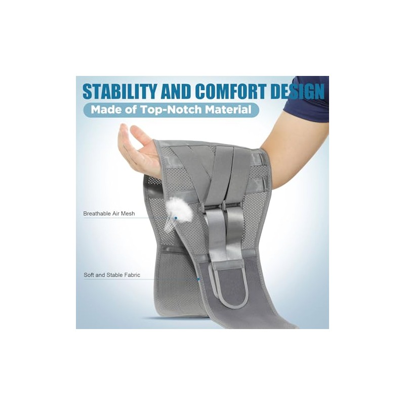 HONGJING Back Support Brace with Heating for Lower Back Pain