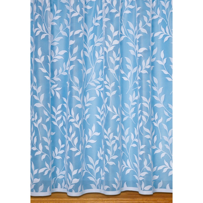 John Aird Lisa Leaf Net Curtain ~ Width Sold By