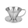 MERMOO YILAN Pour Over Coffee Dripper Stainless Steel Metal Reusable