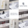 SANTRAS® Eccentric Drain Fitting Premium for Washbasin with Protection Against