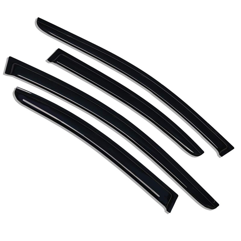 Lightronic Extra Durable Outside-Mount Auto Vent Window Visor, Fits 2014-2018