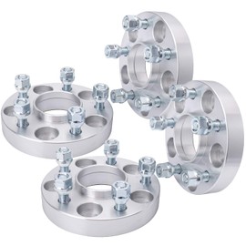 IRONTEK 5x4.5/5x114.3mm Wheel Spacers Adapter Fit Nissan Infiniti 12x1.25 Studs 66.1 Bore 1" Hubcentric for Nissan 370Z, 350Z, 300ZX, Maxima, Sentra; Infiniti FX35, FX45, FX50, G35, G37, I30, M45